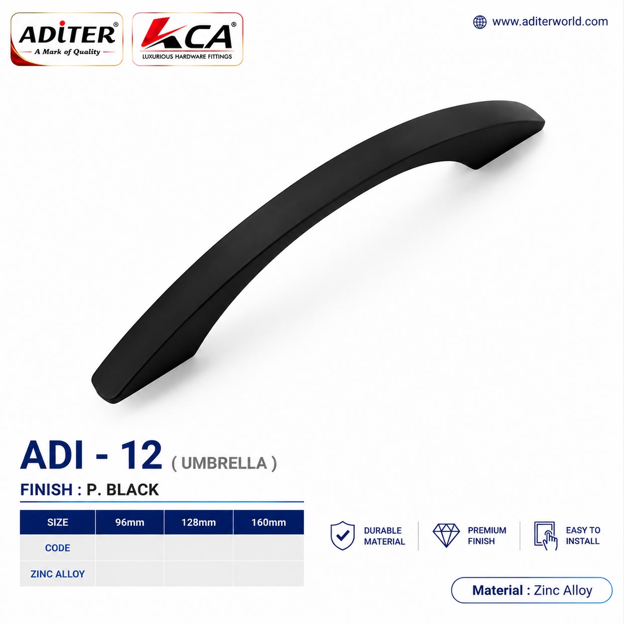 ADI- 12 P.BLACK