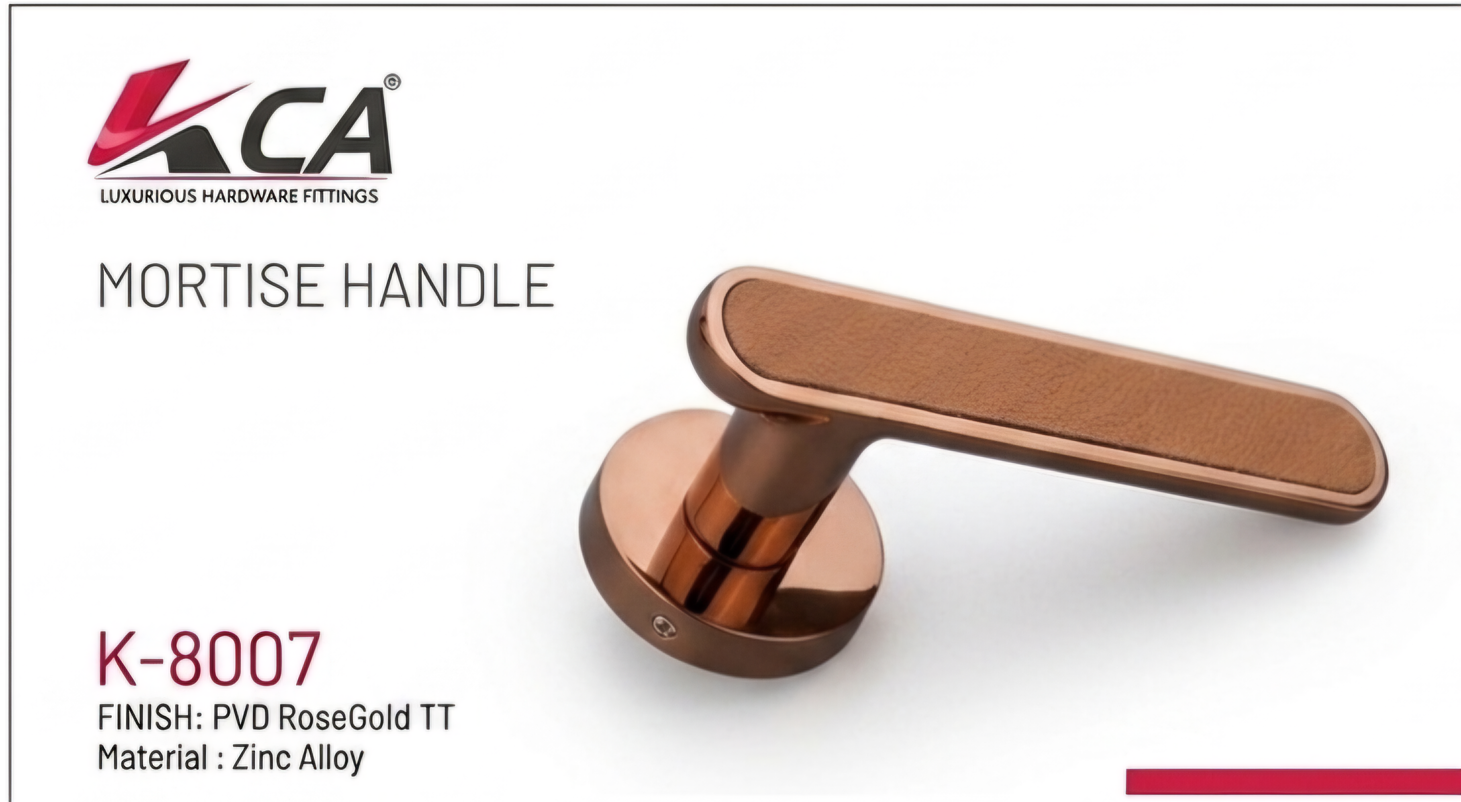 K-8007 PVD ROSE GOLD TT