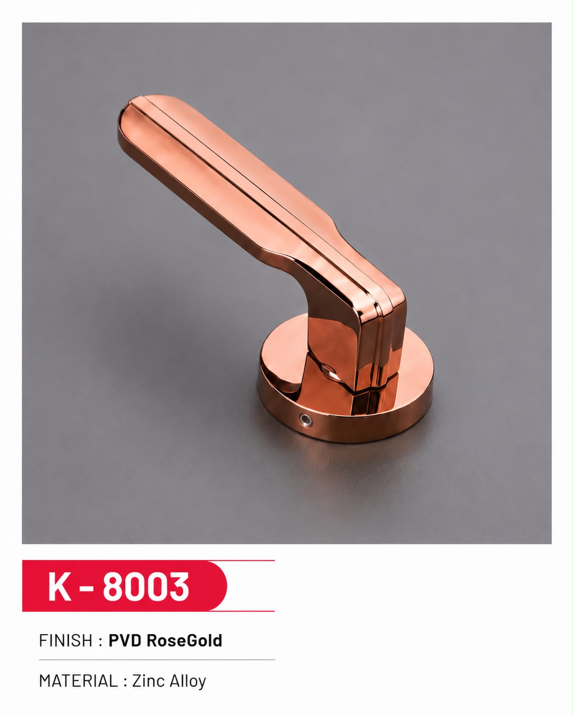 K-8003 PVD ROSE GOLD