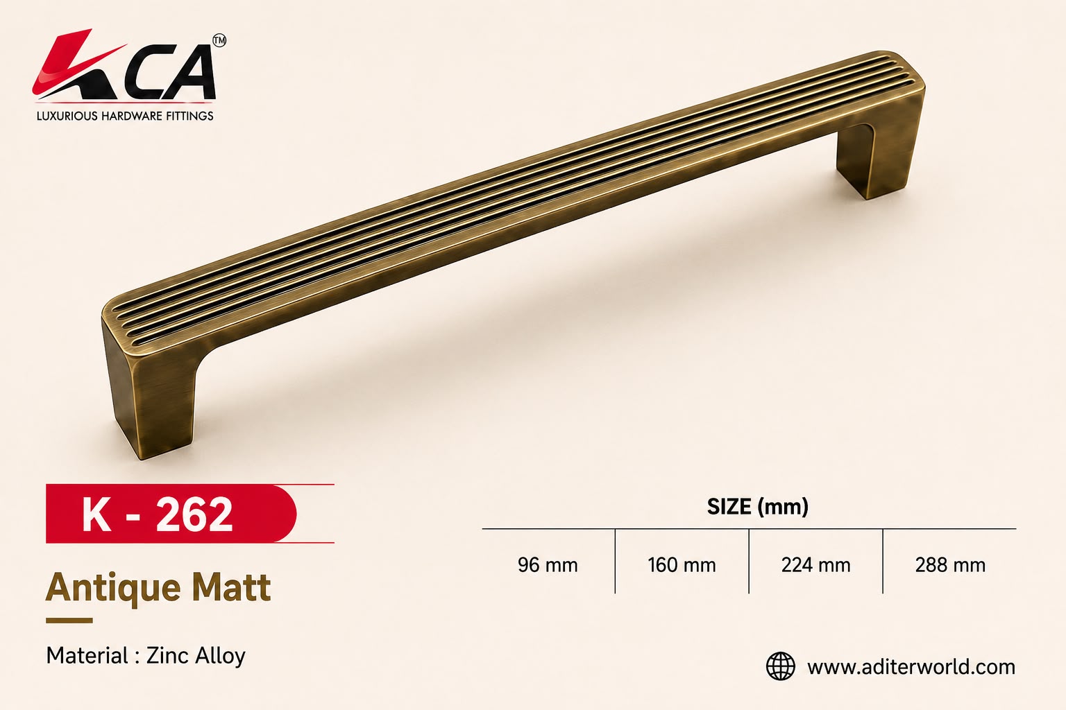 K-262 ANTIQUE MATT