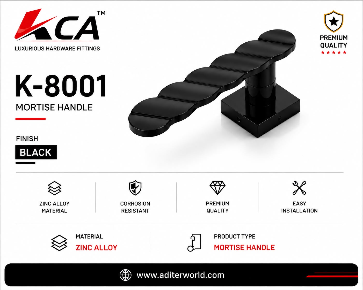 K-8001 BLACK