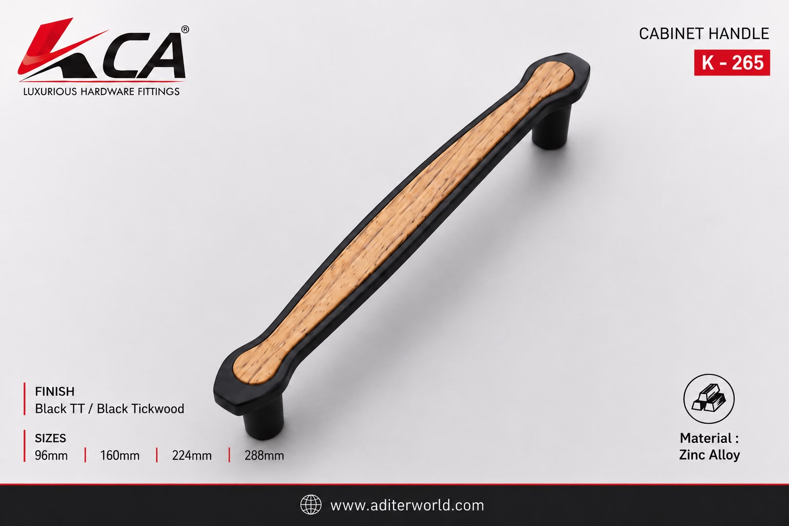K-265 BLACK TICKWOOD 