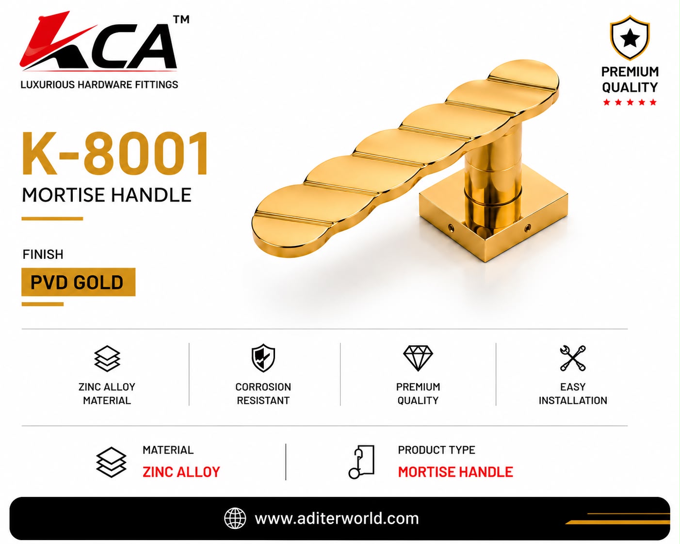 K-8001 PVD GOLD