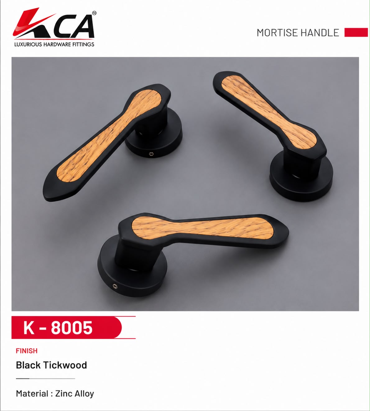 K-8005 BLACK TICKWOOD